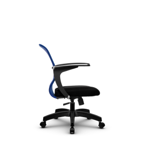 Компьютерное кресло SU-M-4/подл.160/осн.001, Синий/Черный в Челябинске - предосмотр 1