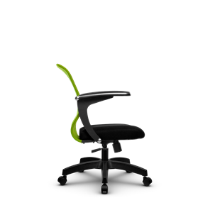 Кресло офисное SU-M-4/подл.160/осн.001, Зеленый/Черный в Челябинске - предосмотр 1
