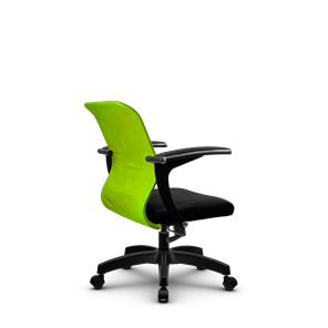 Кресло офисное SU-M-4/подл.160/осн.001, Зеленый/Черный в Челябинске - предосмотр 2