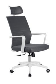 Офисное кресло Riva Chair А819 (Серый) в Миассе