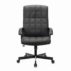 Офисное кресло Brabix Quadro EX-524 (экокожа, черное) 532104 в Челябинске