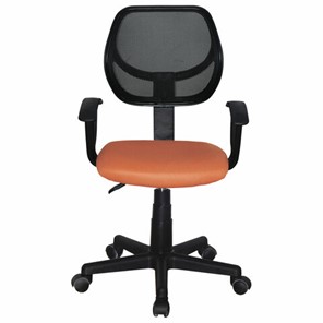 Офисное кресло Brabix Flip MG-305 (ткань TW, оранжевое/черное) в Челябинске - предосмотр
