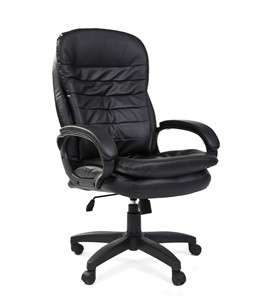 Офисное кресло CHAIRMAN 795 LT, экокожа, цвет черный в Копейске