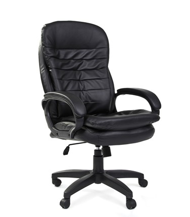 Офисное кресло CHAIRMAN 795 LT, экокожа, цвет черный в Магнитогорске - изображение