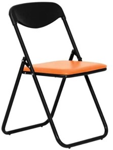 Офисное кресло JACK BLACK оранжевый в Челябинске