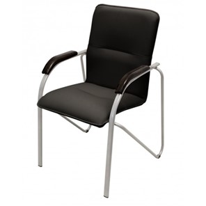 Офисный стул Самба СРП-036 бриллиант черный/венге в Копейске