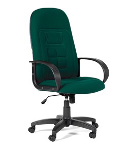 Кресло офисное CHAIRMAN 727 ткань ст., цвет зеленый в Челябинске - предосмотр