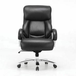 Офисное кресло Brabix Premium Pride HD-100 (натуральная кожа, черное) в Челябинске