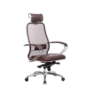Офисное кресло Samurai SL-2.04, темно-коричневый в Миассе - предосмотр