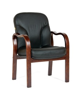 Кресло CHAIRMAN 658 Натуральная кожа черный в Копейске
