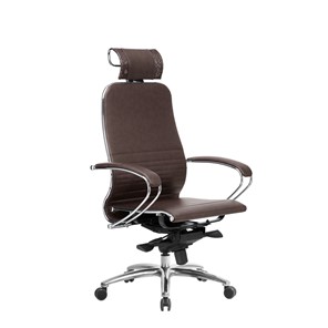 Офисное кресло Samurai K-2.04 темно-коричневый в Копейске - предосмотр