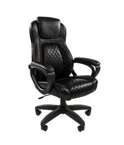 Компьютерное кресло CHAIRMAN 432, экокожа, цвет черный в Миассе - предосмотр