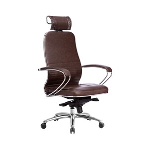 Офисное кресло Samurai KL-2.04, темно-коричневый в Магнитогорске