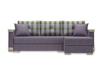 Угловой диван Serena 210 (Uno roze grey + kenturi sage) в Челябинске