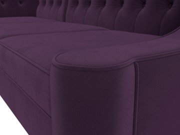 Угловой диван Бронкс, Фиолетовый (Велюр) в Челябинске - предосмотр 3