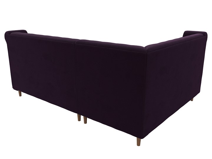 Угловой диван Бронкс, Фиолетовый (Велюр) в Челябинске - изображение 5