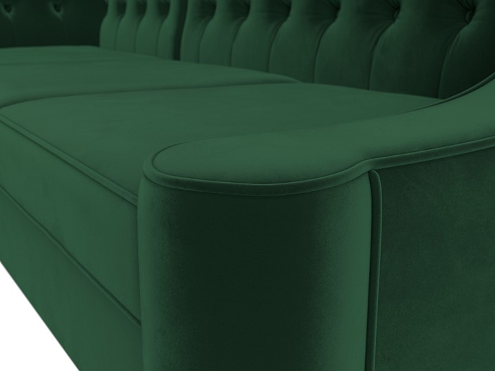 Угловой диван Бронкс, Зеленый (Велюр) в Копейске - изображение 3