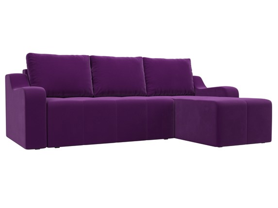 Угловой диван Элида, Фиолетовый (микровельвет) в Челябинске - изображение