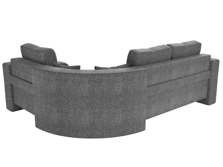 Угловой раскладной диван Кембридж, Серый (рогожка) в Челябинске - изображение 9