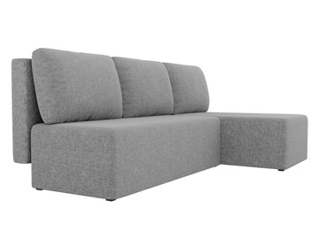 Угловой диван с оттоманкой Поло, Серый (рогожка) в Миассе - предосмотр 2