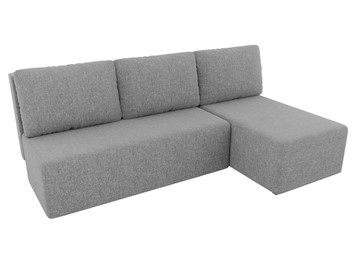 Угловой диван с оттоманкой Поло, Серый (рогожка) в Копейске - предосмотр 3
