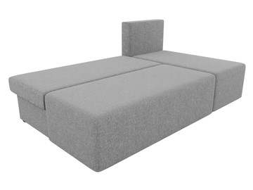 Угловой диван с оттоманкой Поло, Серый (рогожка) в Миассе - предосмотр 4