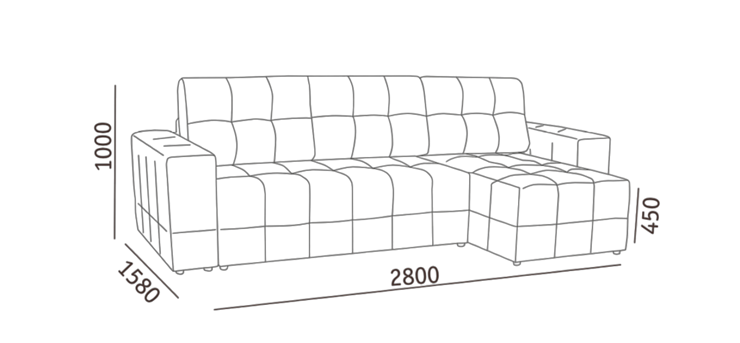 Угловой диван Реал ДУ в Копейске - изображение 5