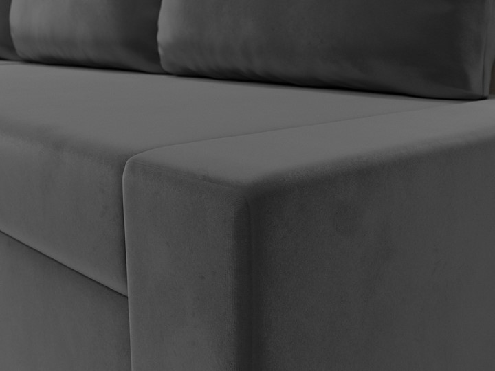 Угловой диван Версаль, Серый/Бежевый (велюр) в Миассе - изображение 3