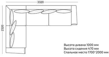Угловой диван Виктория в Челябинске - предосмотр 2
