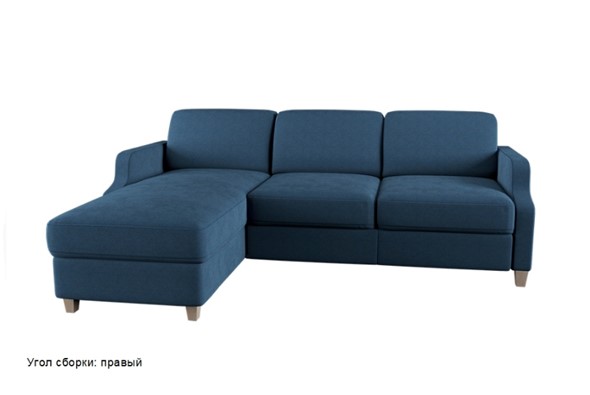 Угловой диван Валенсия Ретро с оттоманкой в Миассе - изображение