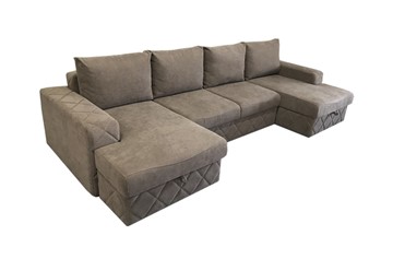 Угловой диван Лаки с двумя оттоманками (ППУ) в Миассе