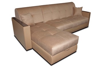 Угловой диван с оттоманкой Аккордеон-1 (сп.м. 800х2050) в Копейске