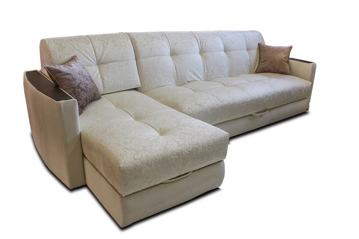 Угловой диван с оттоманкой Аккордеон-К (сп.м. 900х2050) в Челябинске - изображение 2