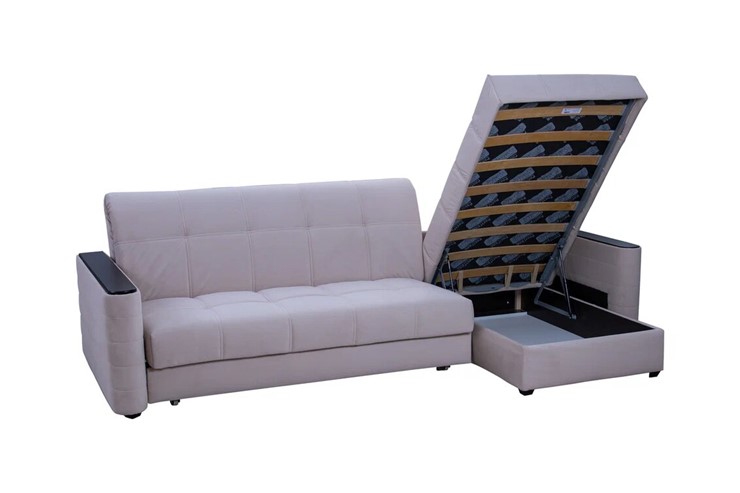 Угловой диван Севилья 3 120, оттоманка 200 в Челябинске - изображение 1