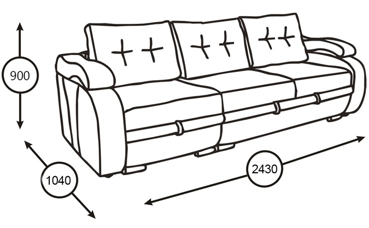 Угловой диван Ванкувер Люкс в Челябинске - изображение 6