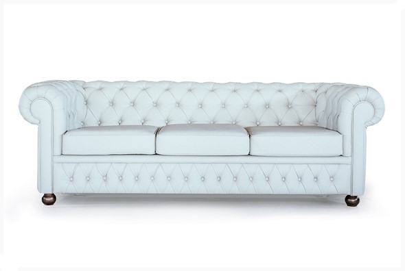 Прямой диван Честер 3М (седафлекс) в Копейске - изображение