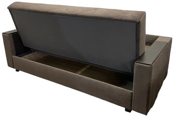 Прямой диван Престиж 15 Боннель+МДФ в Миассе - предосмотр 3