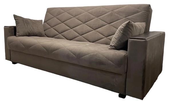 Прямой диван Престиж 15 Боннель+МДФ в Миассе - изображение
