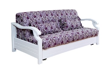 Прямой диван Глория, 1200 ППУ, цвет белый в Челябинске