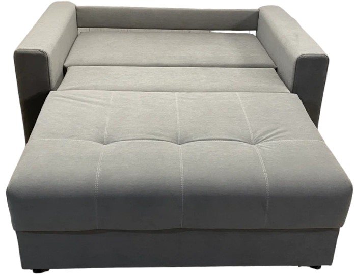 Прямой диван Комфорт 7 1200 ППУ+ЛАТЫ, широкий подлокотник в Копейске - изображение 4