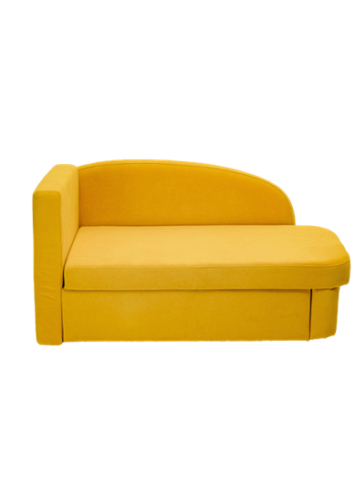Диван-кровать левая Тедди желтый в Копейске - изображение 1