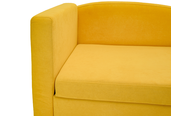 Диван-кровать левая Тедди желтый в Златоусте - изображение 2