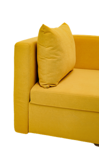 Диван-кровать левая Тедди желтый в Миассе - предосмотр 5