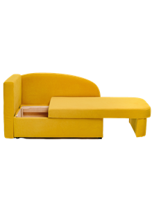 Диван-кровать левая Тедди желтый в Златоусте - предосмотр 9