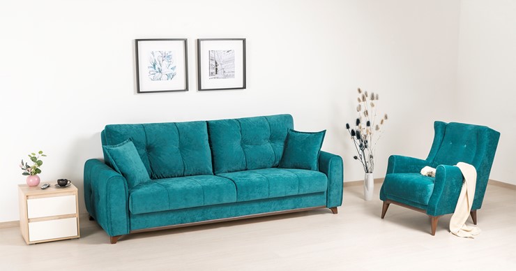 Прямой диван Плимут, ТД 376 в Миассе - изображение 7