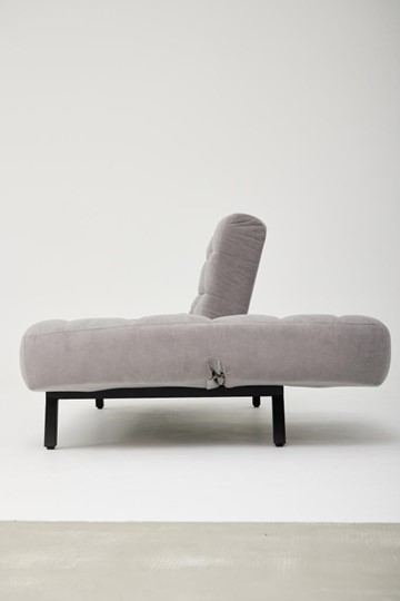 Прямой диван Абри, опора металл. велюр серый в Миассе - изображение 20