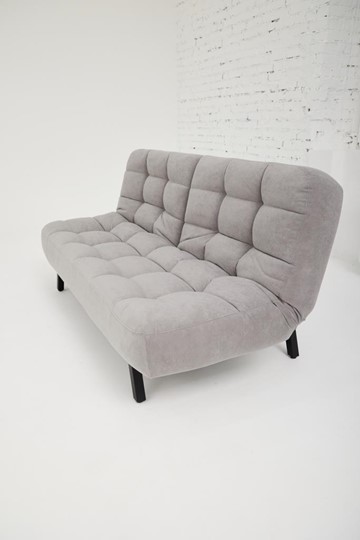 Прямой диван Абри, опора металл. велюр серый в Миассе - изображение 23