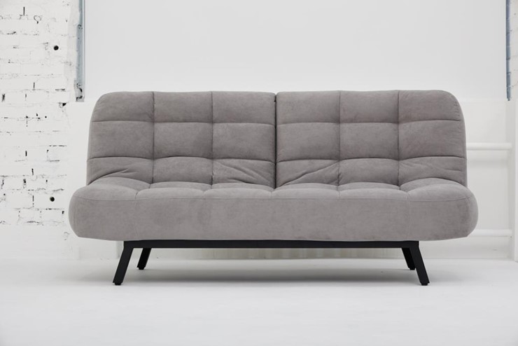 Прямой диван Абри, опора металл. велюр серый в Миассе - изображение 12