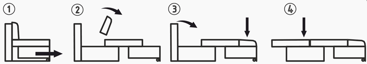 Прямой диван Аквамарин 9 БД в Миассе - изображение 5