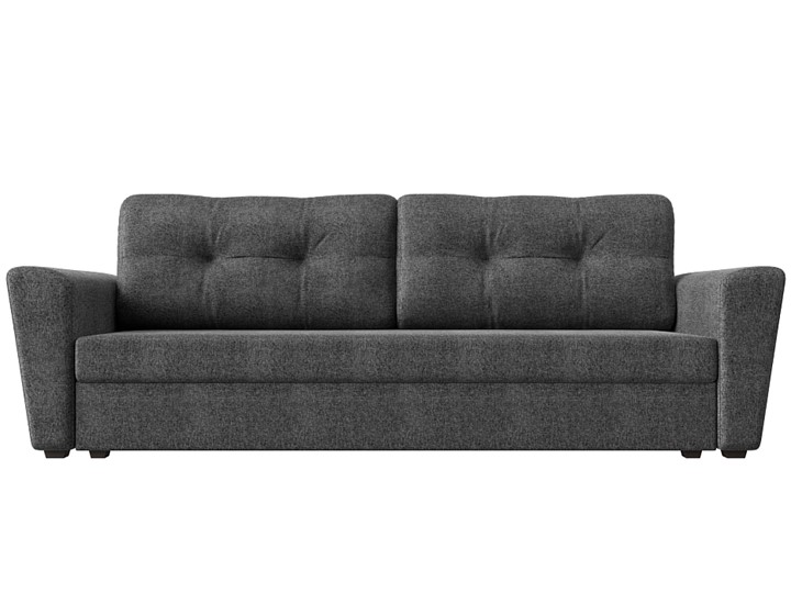 Прямой диван Амстердам лайт, Серый (рогожка) в Челябинске - изображение 1